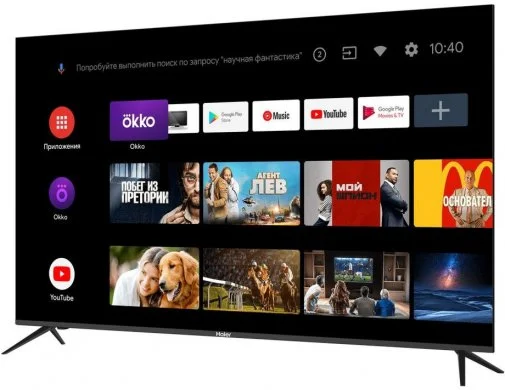 Фото: Телевізор DLED Haier DH1VL9D00RU (Android TV, Wi-Fi, 3840x2160) № 8 | KTC