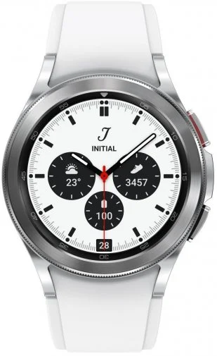 Фото: Смарт годинник Samsung Galaxy Watch 4 Classic small R880 42mm Silver (SM-R880NZSASEK) № 8 | KTC