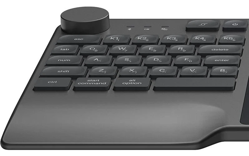 Фото: Графічний планшет Huion Inspiroy Keydial KD200 № 10 | KTC