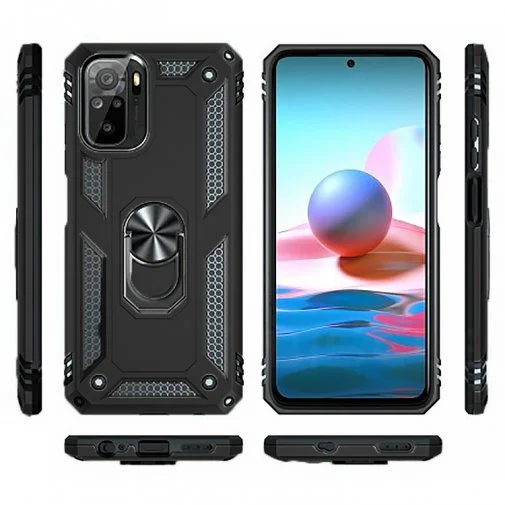 Фото: Чохол BeCover for Xiaomi Redmi Note 10 Pro - Military Black (706063) № 6 | KTC