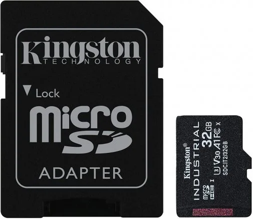 Фото: FLASH пам'ять Kingston C10 A1 pSLC Micro SDHC 32GB with adapter (SDCIT2/32GB) № 5 | KTC