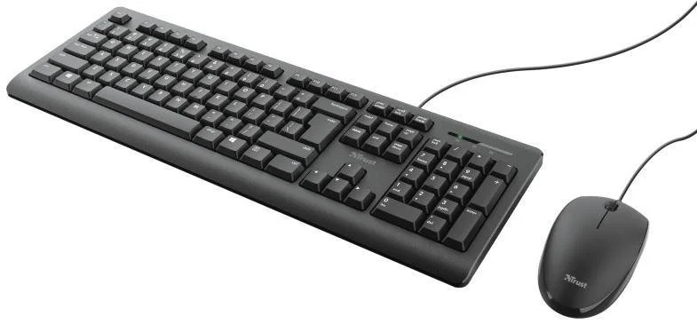 Фото: Комплект клавіатура+миша Trust Primo UA USB Black (24521_TRUST) № 8 | KTC