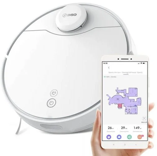 Фото: Робот-пилосос 360 Plus Vacuum Cleaner S6 Pro (6972999590012) № 13 | KTC