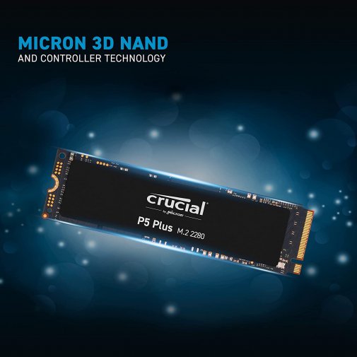 Твердотільний накопичувач Crucial P5 Plus 2280 PCIe 4x4 NVMe 500GB (CT500P5PSSD8)