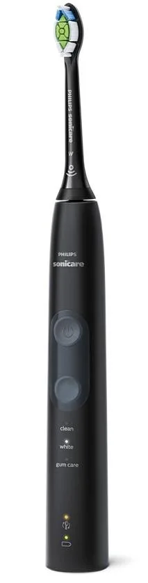 Фото: Електрична зубна щітка Philips Sonicare ProtectiveClean 5100 with Black Case (HX6850/47) № 8 | KTC