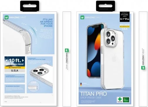Фото: Чохол AMAZINGthing for iPhone 13 Pro - Titan Pro Crystal Clear (IP20216.1PTIPCL) № 11 | KTC