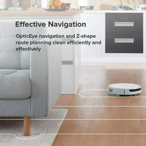 Фото: Робот-пилосос Roborock E5 Vacuum Cleaner White № 13 | KTC