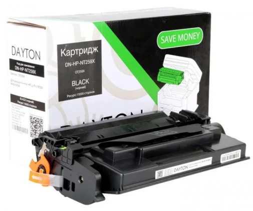 Фото: Сумісний картридж Dayton for HP CF259X 59X without chip (DN-HP-NT259X) № 3 | KTC