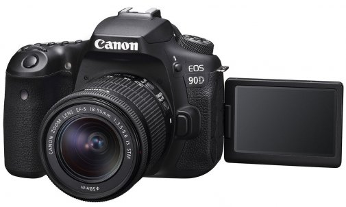 Цифрова фотокамера дзеркальна Canon EOS 90D kit 18-55mm IS STM (3616C030)