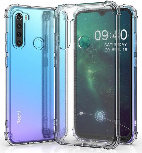 Чохол BeCover for Xiaomi Redmi Note 8 - Anti-Shock Clear (704368)