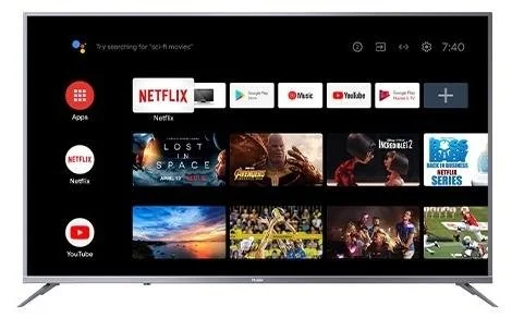 Фото: Телевізор LED Haier LE55U6900UG (Android TV, Wi-Fi, 3840x2160) № 10 | KTC