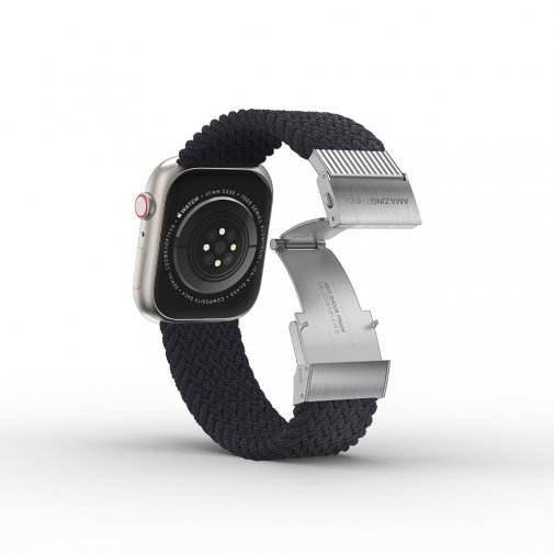 Ремінець AMAZINGthing for Apple Watch 41/40/38 - Titan Weave Brown (ATS7TW41BN)