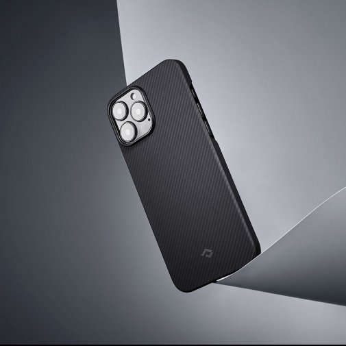Чохол Pitaka for Apple iPhone 13 Pro - Air Case Twill Black/Grey (KI1301PA)