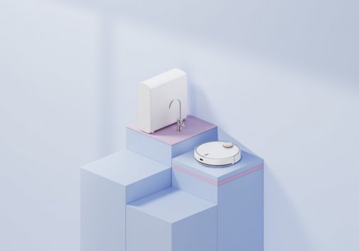 Робот пилосос Xiaomi Mi Robot Vacuum-Mop 2 Pro White (BHR5044EU)