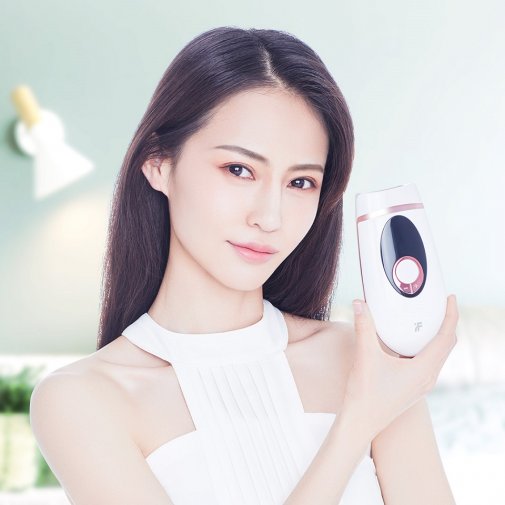 Фотоепілятор Xiaomi Inface IPL Hair removal instrument Pink