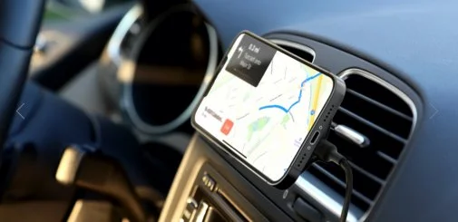 Фото: Кріплення для мобільного телефону Belkin Car Mount Magnetic Charging Qi Black (WIC004BTBK-NC) № 16 | KTC