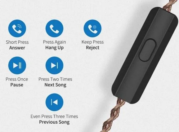 Фото: Гарнітура KZ ZSN Pro Black Mic № 9 | KTC