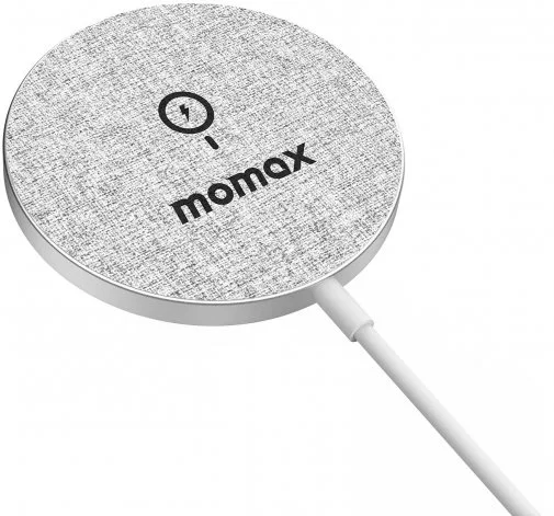 Фото: Бездротовий зарядний пристрій Momax Q.Mag Fusion Magnetic Light Grey (UD19A) № 8 | KTC