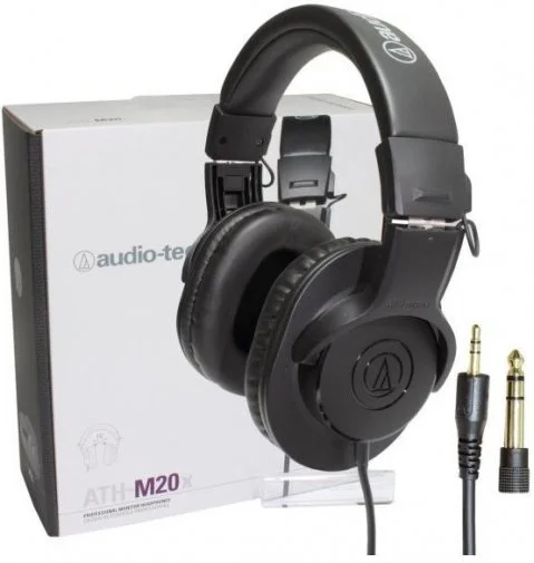 Фото: Навушники Audio-Technica ATH-M20X Black № 10 | KTC