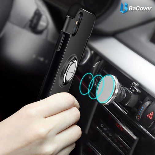 Чохол BeCover for Xiaomi Note 3 - Magnetic Ring Stand Black (701916)