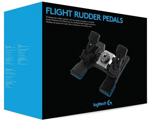 Рульові педалі для авіасимуляторів Logitech G Saitek Pro Flight Rudder Pedals (945-000005)