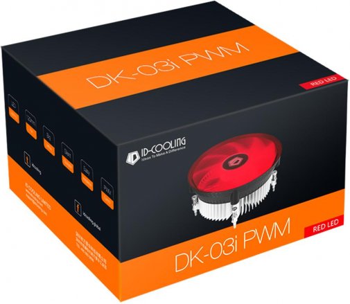 Кулер ID-COOLING DK-03i PWM Red