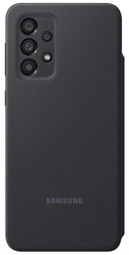 Чохол Samsung for Galaxy A33 A336 - Smart S View Wallet Cover Black (EF-EA336PBEGRU)