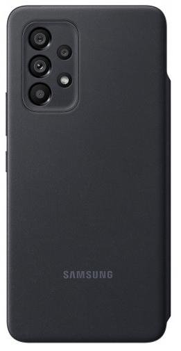 Чохол Samsung for Galaxy A53 A536 - Smart S View Wallet Cover Black (EF-EA536PBEGRU)