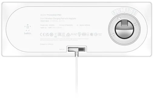 Фото: Бездротова зарядна станція Belkin 3in1 MagSafe Stand White (WIZ016vfWH) № 13 | KTC