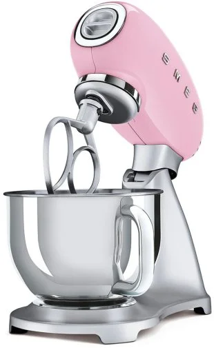 Фото: Планетарний міксер Smeg Retro Style Pink (SMF02PKEU) № 6 | KTC