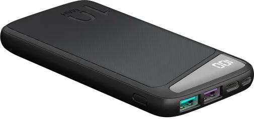 Фото: Батарея універсальна Wentronic Goobay 10000mAh PD QC3.0 Black (53936) № 8 | KTC