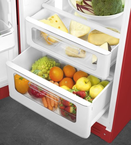 Холодильник дводверний Smeg Retro Style Red (FAB30LRD5)