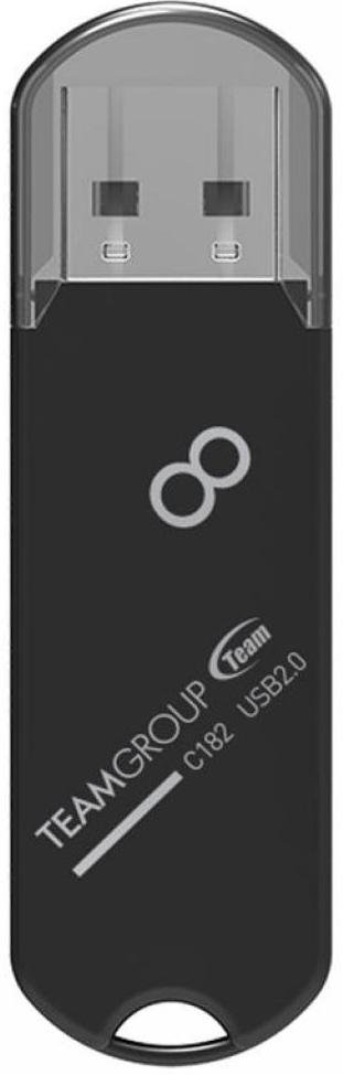 Флешка USB Team C182 8GB Black (TC1828GB01)