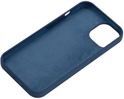 Чохол 2E for Apple iPhone 13 - Basic Liquid Silicone Cobalt Blue (2E-IPH-13-OCLS-CB)