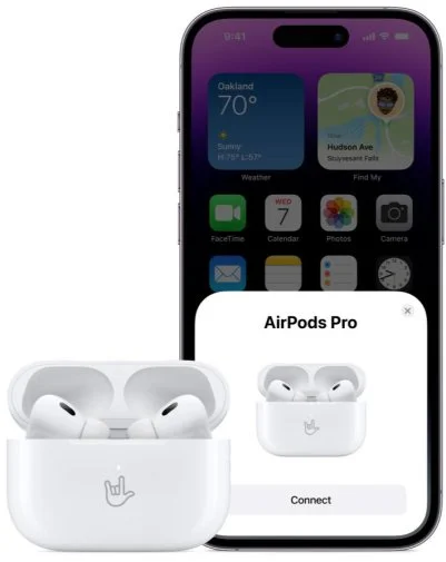 Фото: Навушники Apple AirPods Pro 2nd generation White (MQD83) № 12 | KTC