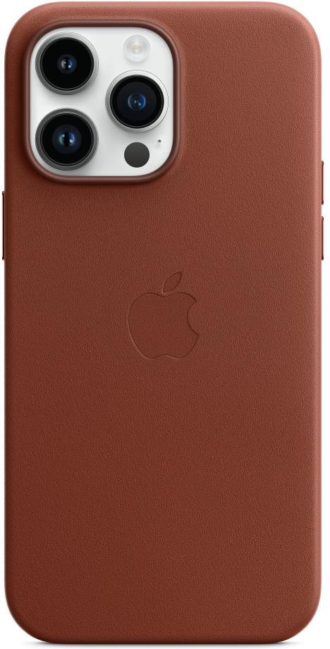 Чохол Apple for iPhone 14 Pro Max - Leather Case with MagSafe Umber (MPPQ3)