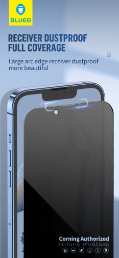 Захисне скло Blueo for iPhone 14 Pro Max 6.7 - Corning Gorilla Glass applicator