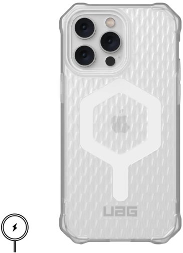 Чохол UAG for Apple iPhone 14 Pro Max - Essential Armor Magsafe Frosted Ice (114088110243)