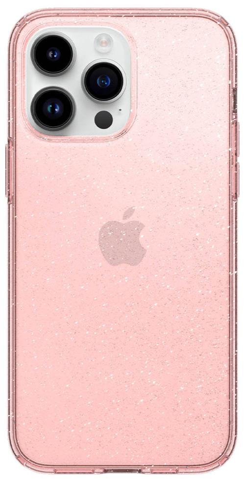 Чохол Spigen for Apple iPhone 14 Pro Max - Liquid Crystal Glitter Rose Quartz (ACS04811)