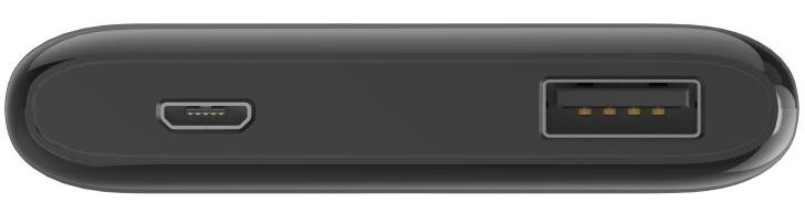 Батарея універсальна Hama Slim 5HD 5000mAh Black (00188311)