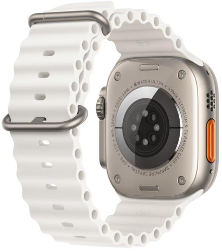 Ремінець Apple for Apple Watch 49mm - Ocean Band White (MQE93)
