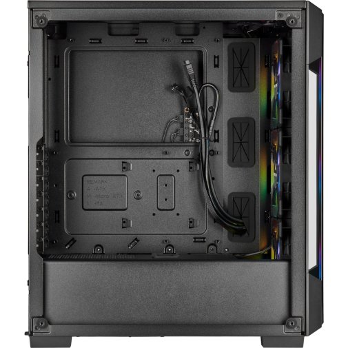 Корпус Corsair iCUE 220T RGB Tempered Glass Black with window (CC-9011190-WW)