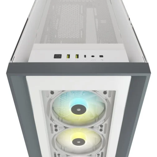 Фото: Корпус Corsair iCUE 5000X RGB Tempered Glass White with window (CC-9011213-WW) № 12 | KTC