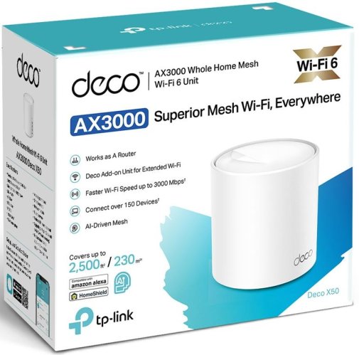 Wi-Fi система TP-Link (Deco X50(1-pack))