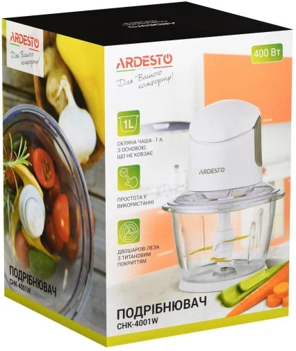 Фото: Блендер Ardesto CHK-4001W № 10 | KTC
