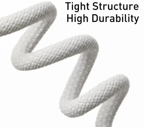 Фото: Кабель Baseus Dynamic Series Fast Charging Data Cable 100W Type-C / Type-C 1m White (CALD000202) № 11 | KTC