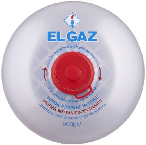 Фото: Балон-картридж газовий EL GAZ ELG-800 500g (104ELG-800) № 7 | KTC