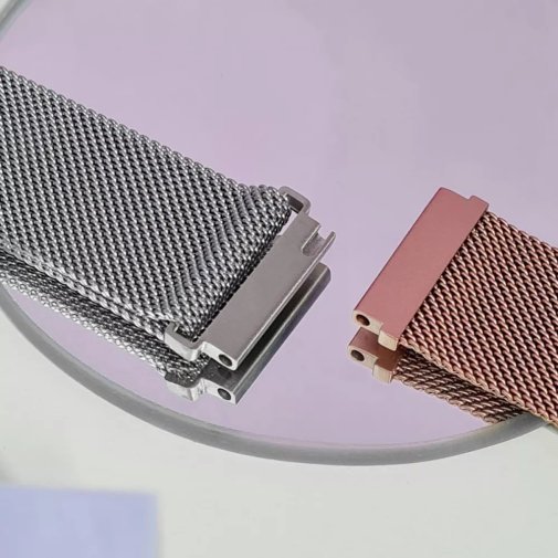Ремінець for Xiaomi Amazfit/Samsung - Milanese Loop 20 mm Silver (27220silver)