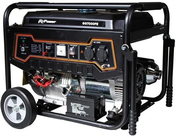 Фото: Генератор ITC Power GG7000FE 5000/5500W № 5 | KTC