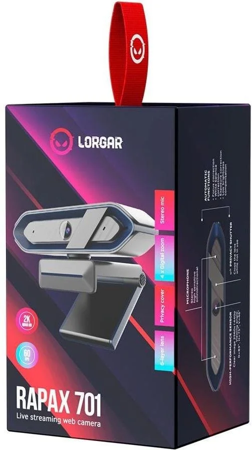 Фото: Web-камера Lorgar Rapax 701 Blue (LRG-SC701BL) № 10 | KTC